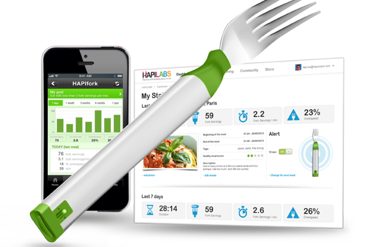 Você está visualizando atualmente Este garfo de alta tecnologia o levará a uma alimentação mais saudável