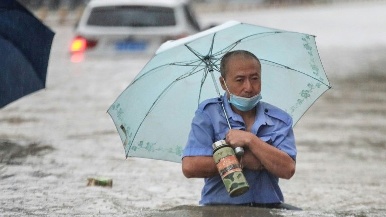 No momento, você está visualizando Chuvas torrenciais deixam 25 mortos na China