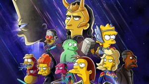 Leia mais sobre o artigo Loki se mistura com universo dos Simpsons em novo curta-metragem