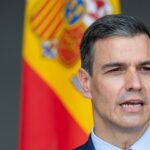 O primeiro-ministro espanhol, Pedro Sanchez, anuncia reforma do governo