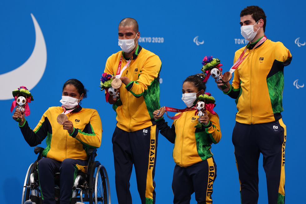 No momento, você está visualizando Brasil conquista mais 4 medalhas nas Paralimpíadas de Tóquio