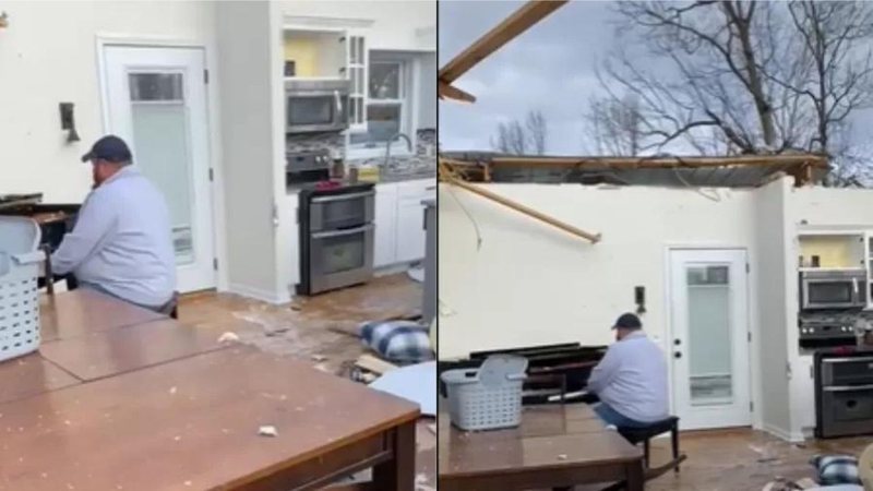 No momento, você está visualizando Morador toca piano em meio aos destroços da casa após tornado nos EUA