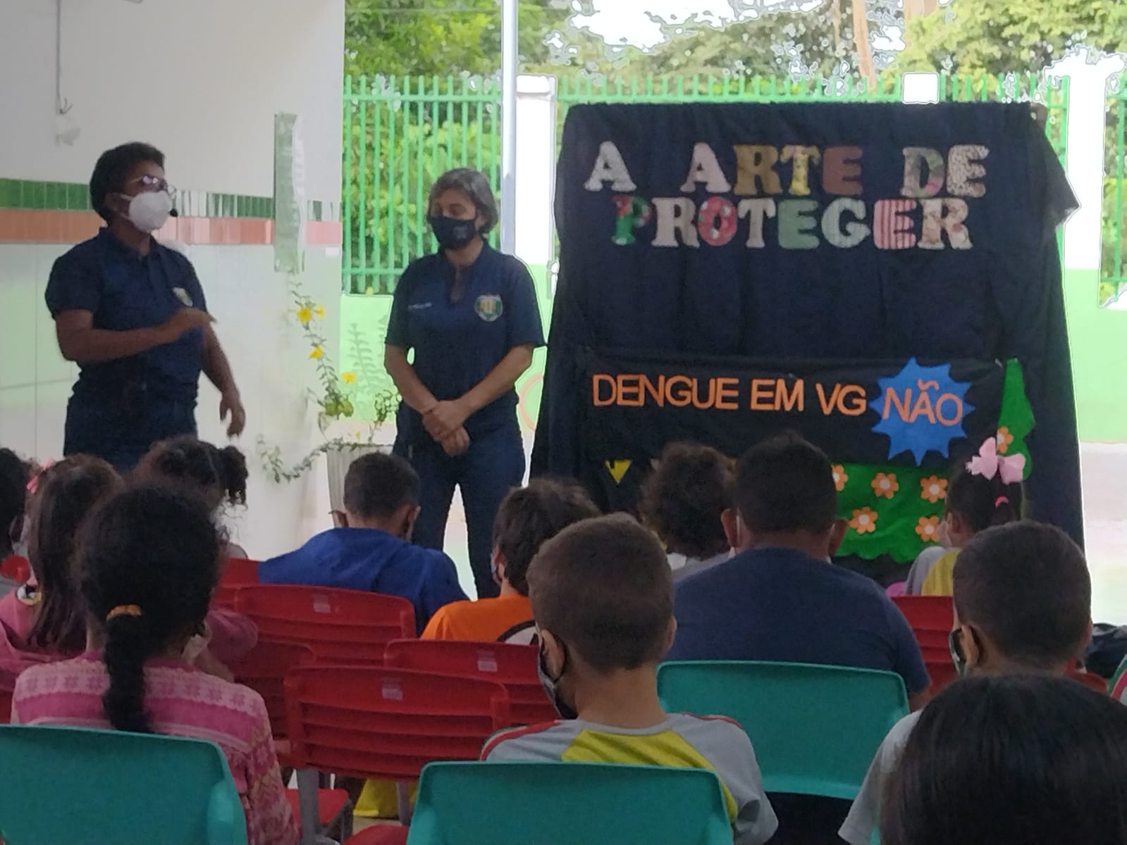 Você está visualizando atualmente Projeto “A arte de proteger” acontece nas escolas de Várzea Grande