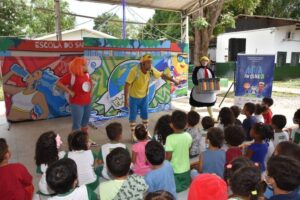 Leia mais sobre o artigo Rede de Ensino de Cuiabá realiza Projeto Planeta Água em Cena 4