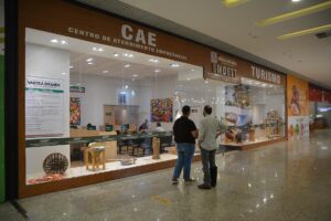 Espaço Mais Cidadão é instalado no Várzea Grande Shopping Center