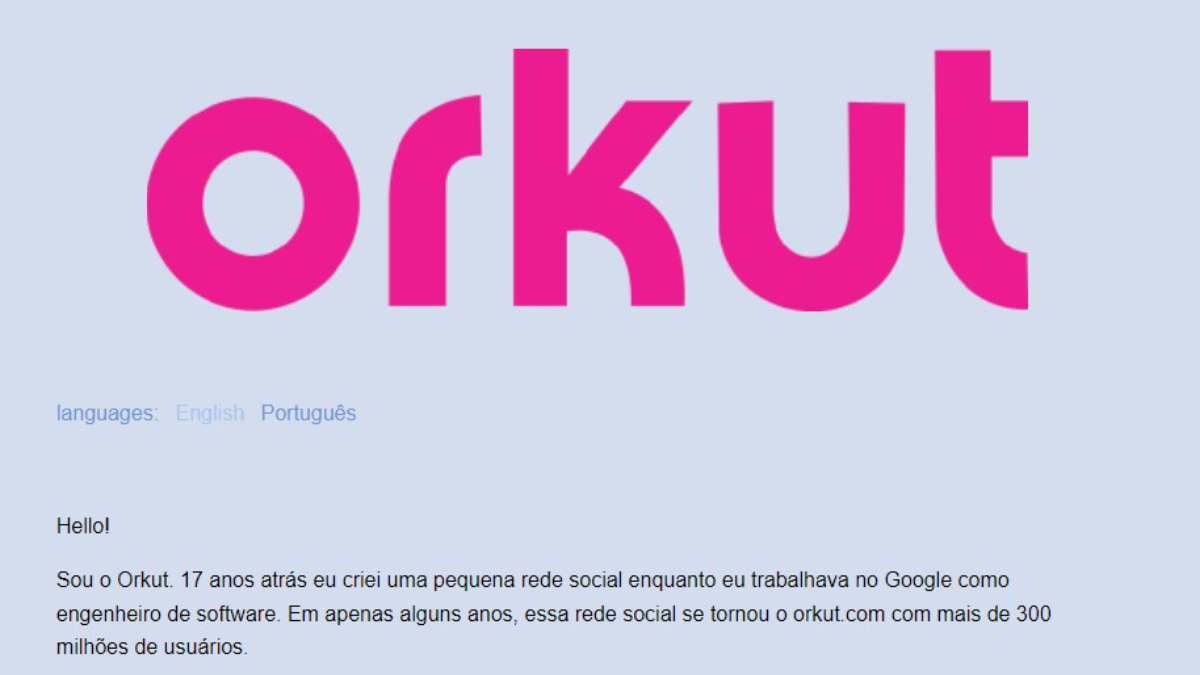 Você está visualizando atualmente ORKUT: Site é reativado e fundador promete novidades “em breve”