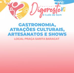 Várzea Grande vai sediar nos dias 28 e 29 de maio, a primeira edição do festival ‘Digoreste VG é tudo de bom’. O evento abrigará feiras gastronômica e de artesanato local, com exposição das redes e produtos feitos à mão pelas mulheres da comunidade de Limpo Grande, bem como pelas integrantes do programa ‘Mulheres Empreendedoras’.