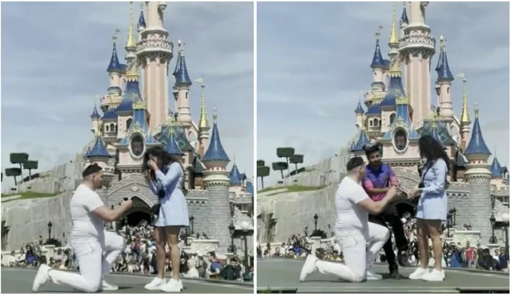 Funcionário da Disney viraliza ao atrapalhar pedido de casamento