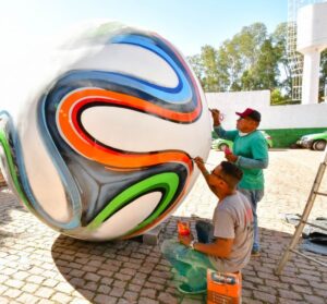 Leia mais sobre o artigo Monumento Brazuca passará por restauração com artistas regionais de Cuiabá