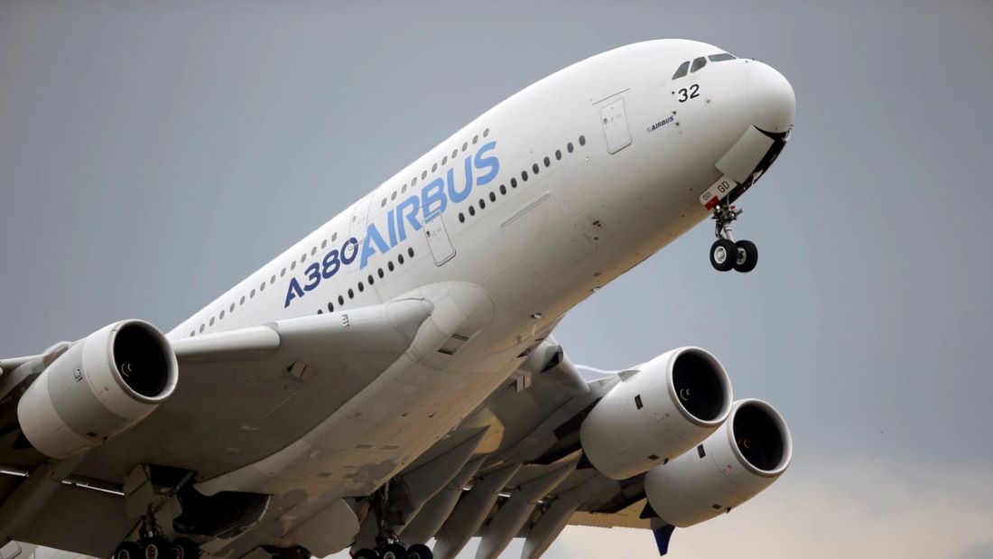 Você está visualizando atualmente Superjumbo A380 testará motor para reduzir emissões de carbono