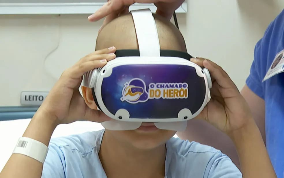 Você está visualizando atualmente Óculos de realidade virtual ajuda tratar crianças com câncer