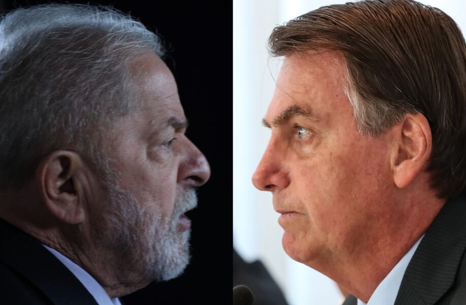 Você está visualizando atualmente Lula e Bolsonaro vão ao 2º turno com pequena diferença