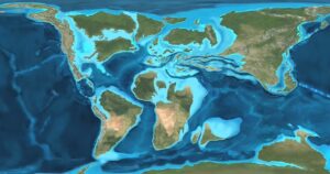 Leia mais sobre o artigo Movimento das placas tectônicas da Terra de bilhão de anos