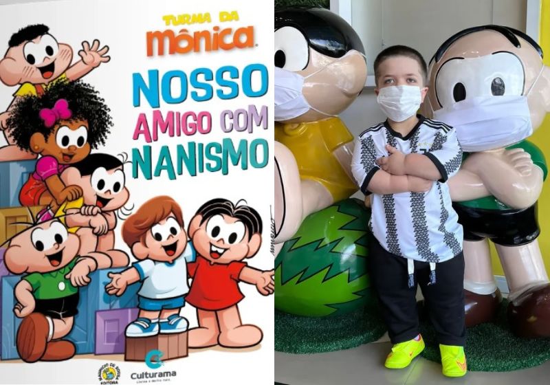 Você está visualizando atualmente Turma da Mônica ganha 1º personagem com nanismo