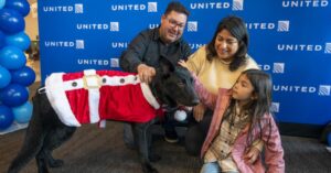 Leia mais sobre o artigo NOVA FAMÍLIA: Piloto adota cãozinho abandonado em aeroporto