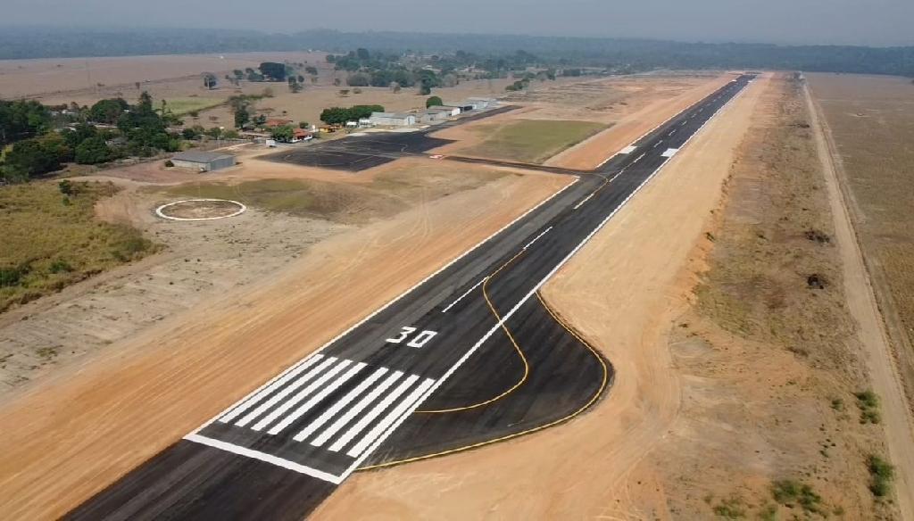 Você está visualizando atualmente Governo faz parceria para melhorar aeroportos de MT