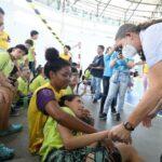 Ana Moser visita o Centro Paralímpico da Unemat