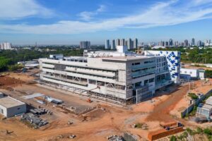 Leia mais sobre o artigo Hospital Central de Cuiabá já tem 90% das obras executadas