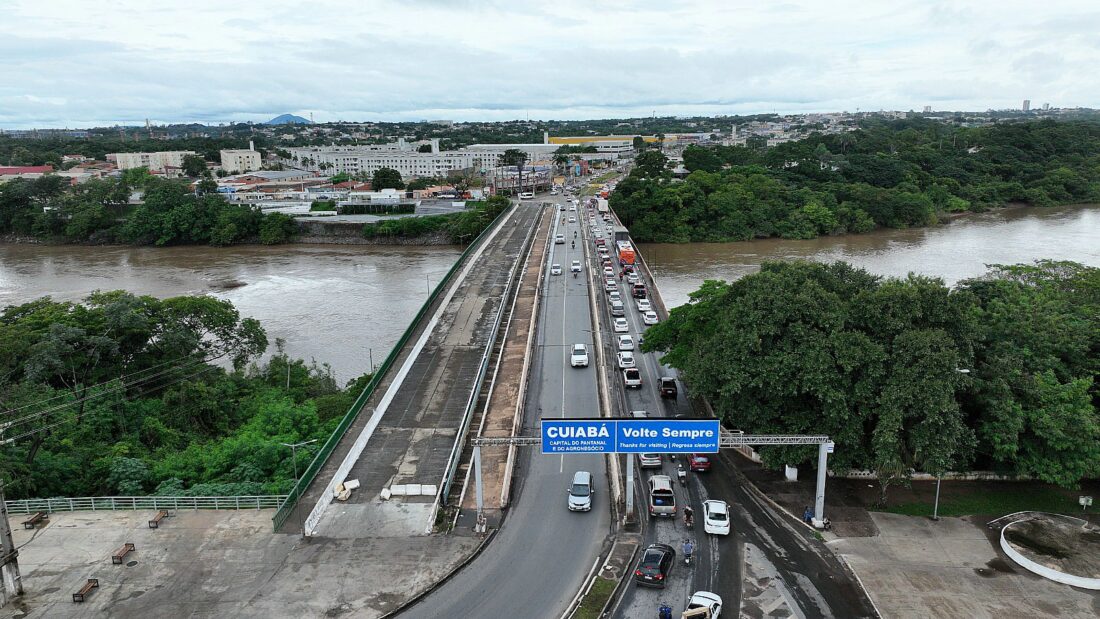 Você está visualizando atualmente Obras do BRT seguem em ritmo acelerado em Várzea Grande