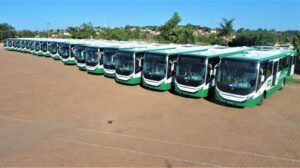 Leia mais sobre o artigo Prefeitura de Cuiabá entrega mais 42 ônibus novos para população