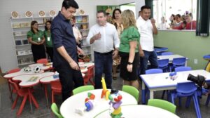 Leia mais sobre o artigo Prefeito entrega ampliação, modernização de escola e praça em Várzea Grande