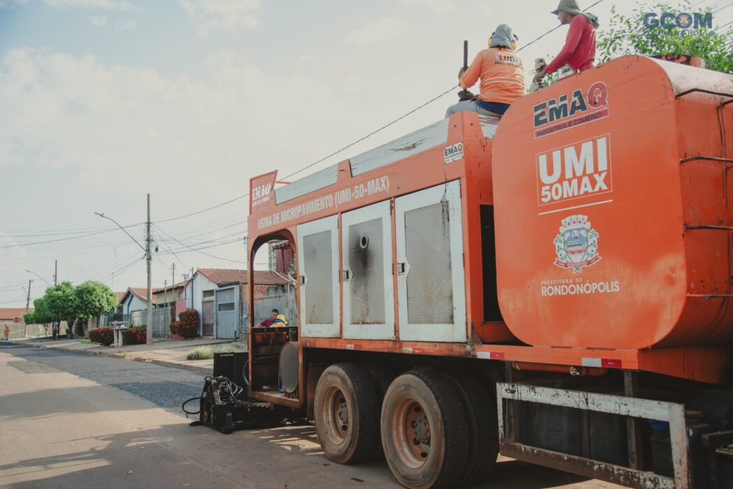 Você está visualizando atualmente Prefeitura conclui microrrevestimento em mais 10 bairros na região central