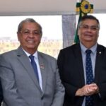 Em visita a Cuiabá, Flávio Dino recebe apoio de Jayme Campos ao STF