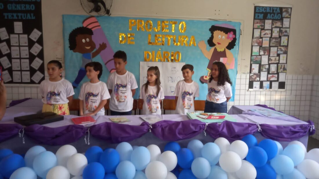 Você está visualizando atualmente Escola Profª Sebastiana realiza projeto de leitura e escrita