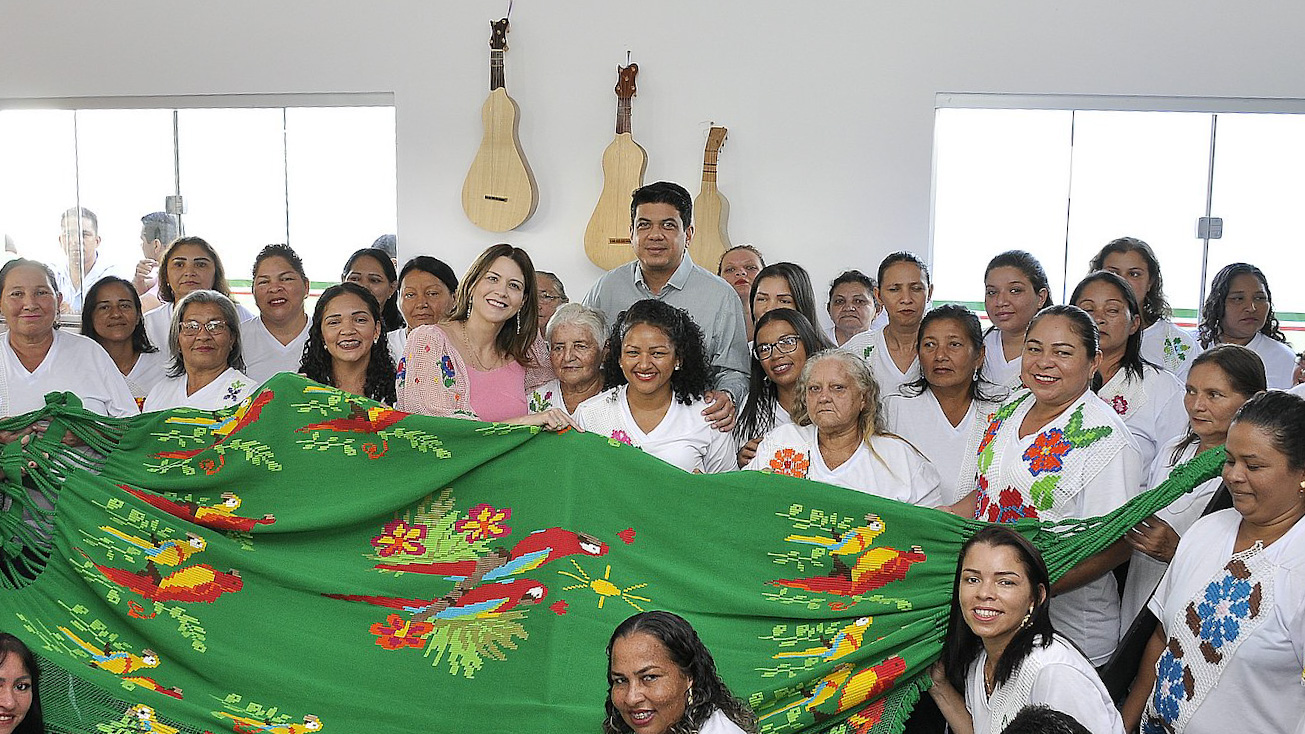 No momento, você está visualizando Arte das Redeiras do Limpo Grande estará presente na Casa Cor Mato Grosso 2023