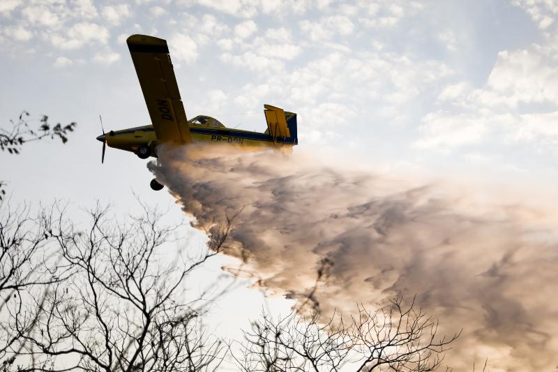 Você está visualizando atualmente MT monta oito frentes de combate aos incêndios  no Pantanal