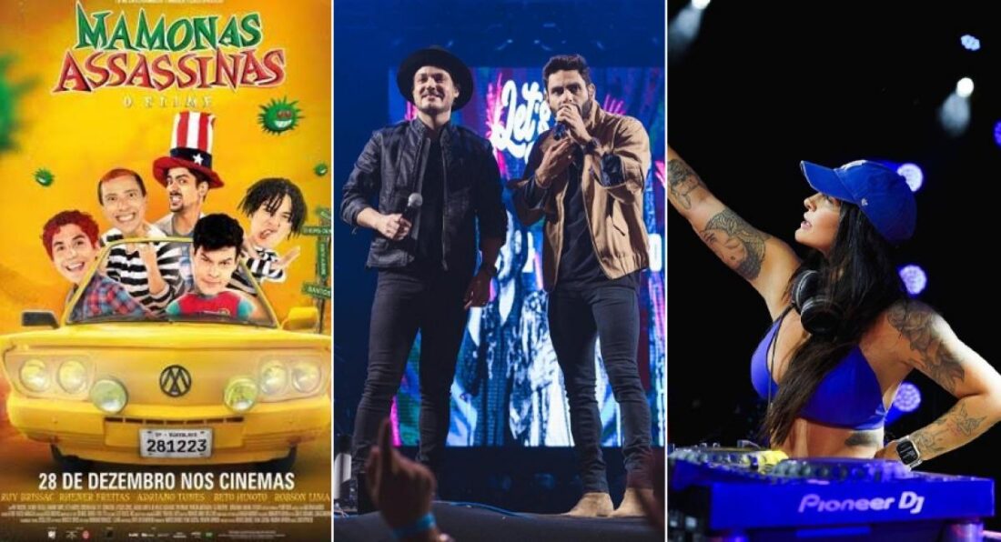 Você está visualizando atualmente Último fim de semana do ano tem shows nacionais e estreias em MT