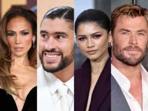 Leia mais sobre o artigo Jennifer Lopez, Zendaya, Bad Bunny e Chris Hemsworth são os co-anfitriões do Met Gala 2024