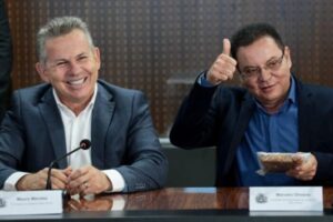 Leia mais sobre o artigo Mauro Mendes oficializa Botelho como candidato a prefeito de Cuiabá