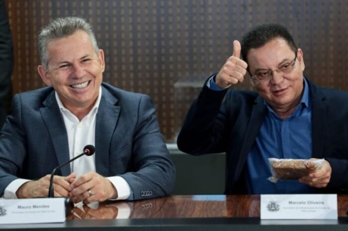 Você está visualizando atualmente Mauro Mendes oficializa Botelho como candidato a prefeito de Cuiabá