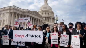 Leia mais sobre o artigo Os protestos contra a ofensiva dos EUA pode banir o TikTok