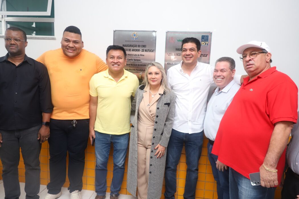 Você está visualizando atualmente Prefeito Kalil Baracat inaugura CMEI no Grande Mapim