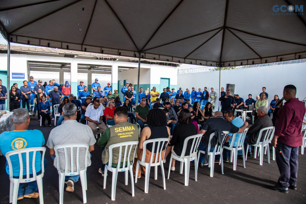 Você está visualizando atualmente Prefeitura de Rondonópolis inaugura almoxarifado central do Sanear no Parque Universitário