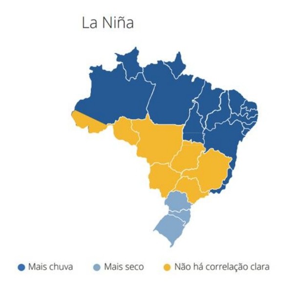 Você está visualizando atualmente Quais serão os impactos do La Niña no Brasil?