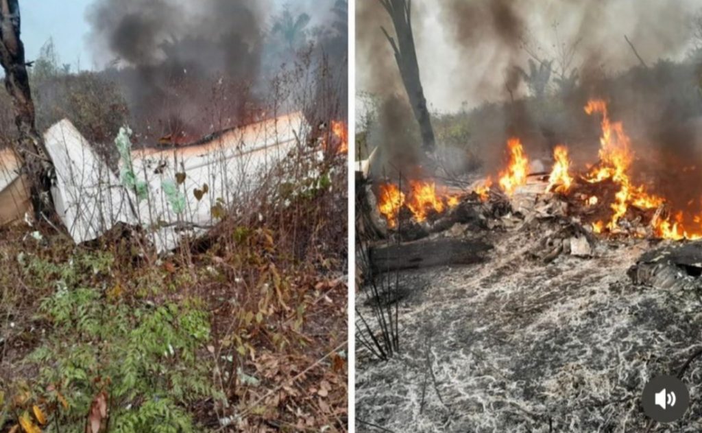 Você está visualizando atualmente Avião de pequeno porte cai e deixa 5 mortos em Apiacás, Mato Grosso