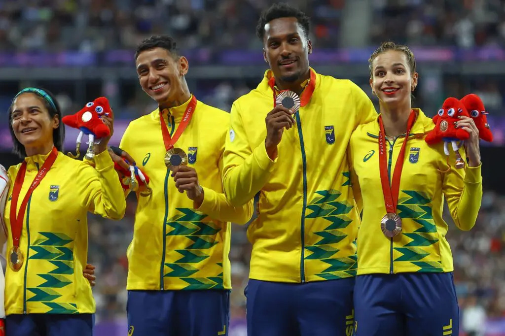 Você está visualizando atualmente Brasil chega a 50 medalhas nos Jogos Paralímpicos Paris 2024