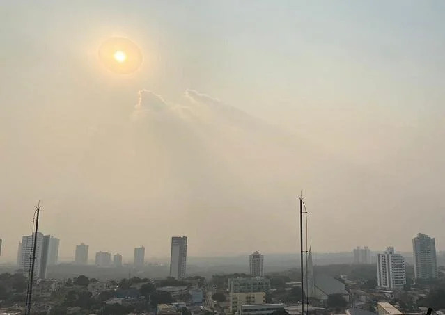 Você está visualizando atualmente Calor marca o começo da semana em Cuiabá que segue sem chuvas