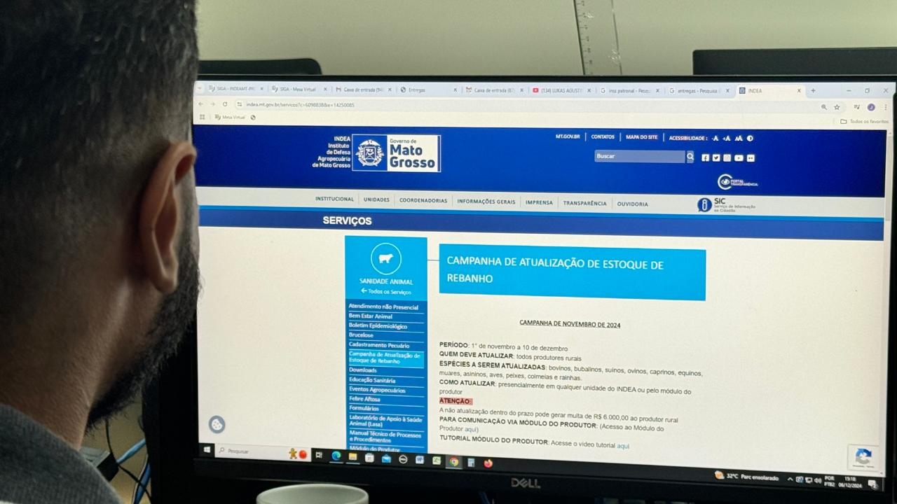 No momento, você está visualizando Encerra campanha de atualização de estoque de rebanhos em Mato Grosso