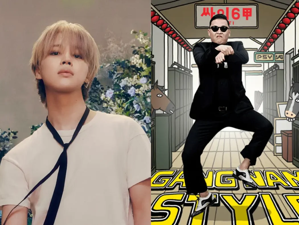 No momento, você está visualizando K-POP: Jimin, do BTS, empata recorde de “Gangnam Style” do PSY na Billboard