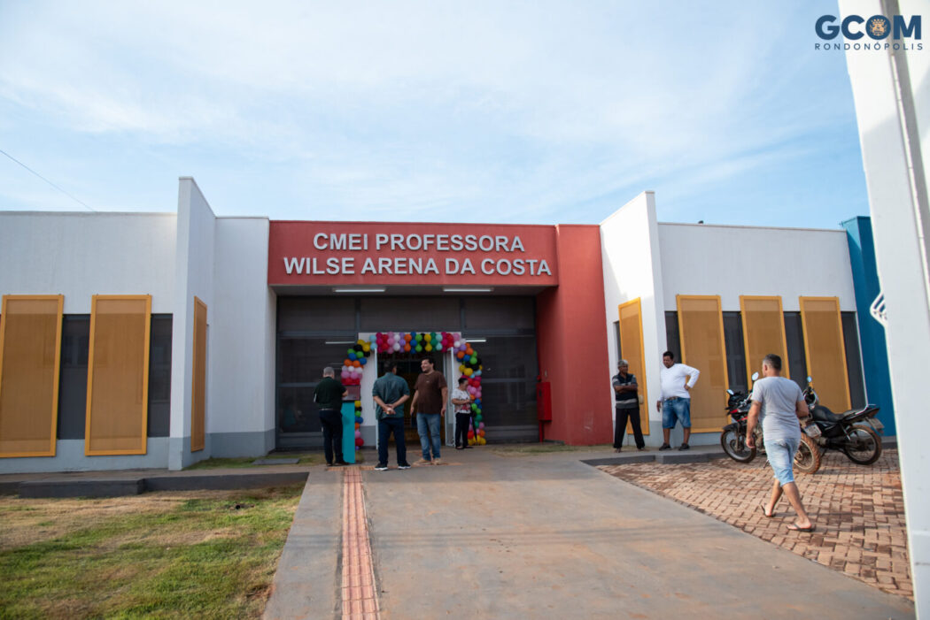 No momento, você está visualizando Prefeitura de Rondonópolis inaugura creche e homenageia professora Drª Wilse Arena da Costa