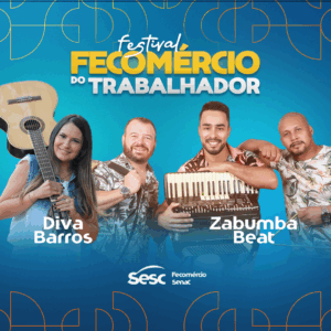 Leia mais sobre o artigo 2ª edição do Festival Fecomércio do Trabalhador terá muita música ao vivo e diversão para toda família