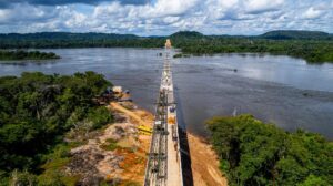 Leia mais sobre o artigo Obra da maior ponte de Mato Grosso atinge 43,91% de execução