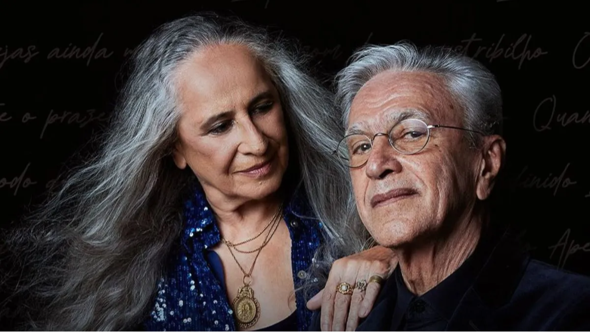 No momento, você está visualizando Caetano Veloso e Maria Bethânia lançam álbum ao vivo da turnê