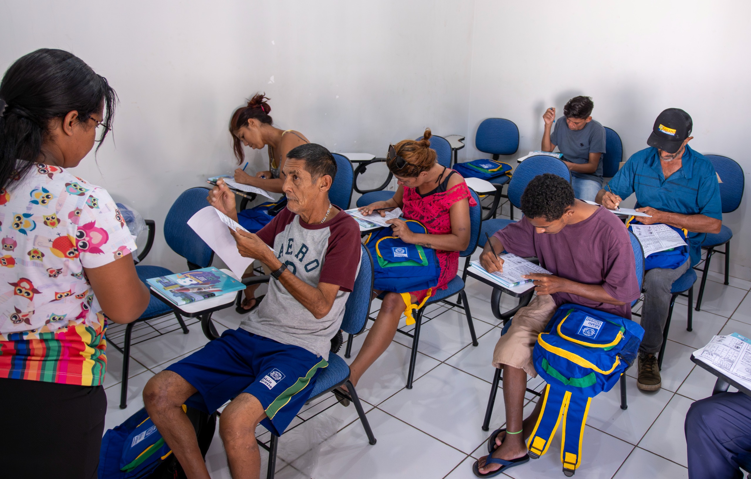 No momento, você está visualizando Rondonópolis leva alfabetização à população em situação de rua
