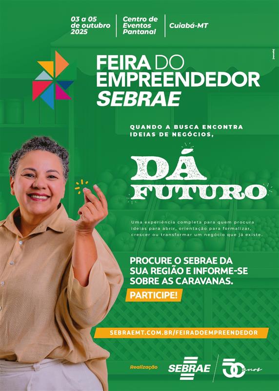 No momento, você está visualizando Feira do Empreendedor em Cuiabá terá espaço para agricultura familiar