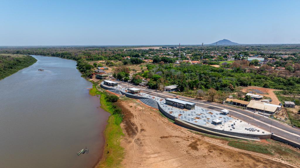 No momento, você está visualizando Obra da orla de Santo Antônio de Leverger entra na reta final; entrega anima empresários com alta do turismo e economia local